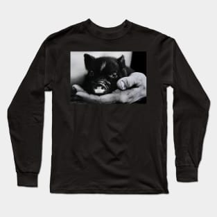 Piglet in Palm Long Sleeve T-Shirt